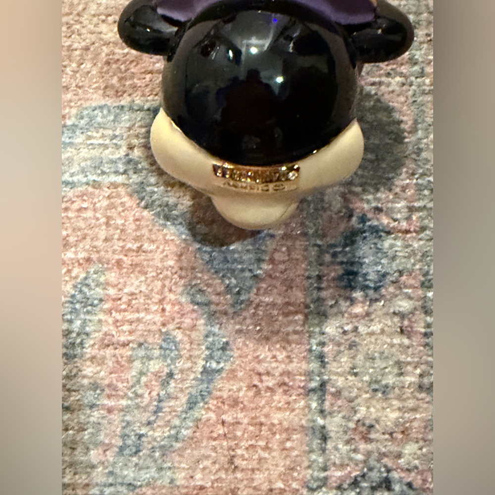 Disney X Baublebar Mickey Mouse 3D Head Halloween Purple Hat Bag Charm/KeyChain - Picture 10 of 10